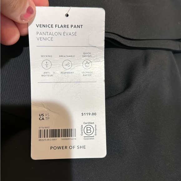 Athleta Venice Flare Pant // Black #882675 - Picture 7 of 16